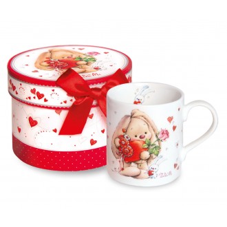Кружка BUDI BASA souvenirs Зайка Ми с сердцем