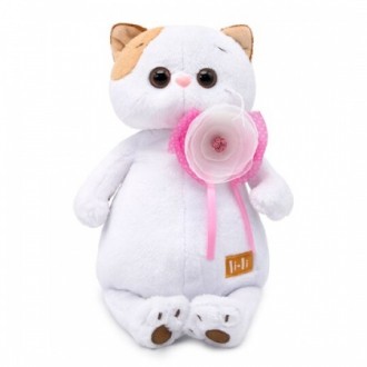 Кошечка Ли-Ли с цветком (24 см)