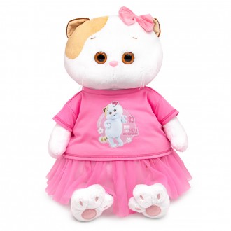 Кошечка Ли-Ли в футболке с принтом "Мультсериал" (53 см)