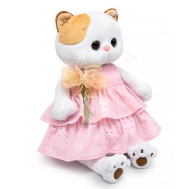 Кошечка Ли-Ли в сарафане с цветами (27 см)