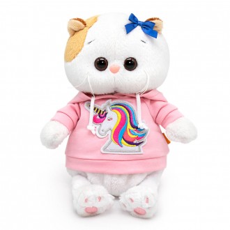 Кошечка Ли-Ли Baby в худи с единорогом (20 см)