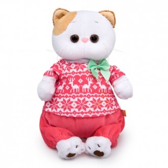 Кошечка Лили в зимней пижаме (24 см)