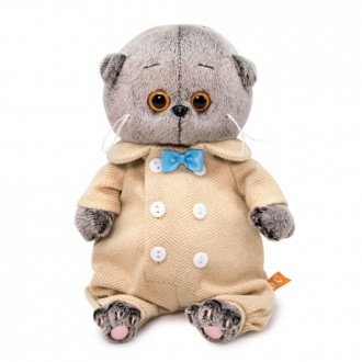 Басик Baby в комбинезоне из твида (20 см)