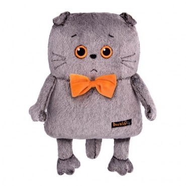 Кот-подушка в маске для сна (32 см)