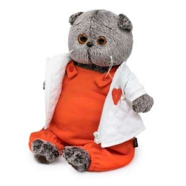 Басик в стеганой куртке и комбинезоне (22 см)