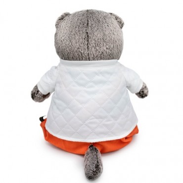 Басик в стеганой куртке и комбинезоне (22 см)