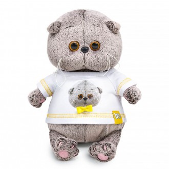 Басик Baby в футболке с автопортретом (20 cм)