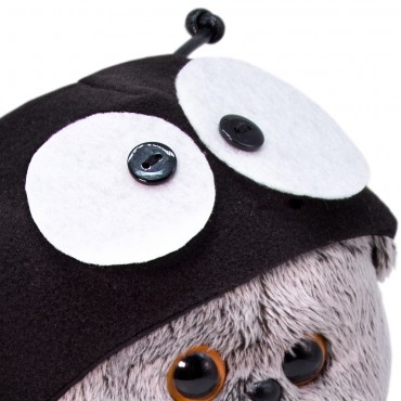 Кот Басик baby в костюме "Пчелка" (20 см)