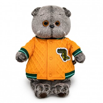 Басик в бомбере с крокодилом (19 см)