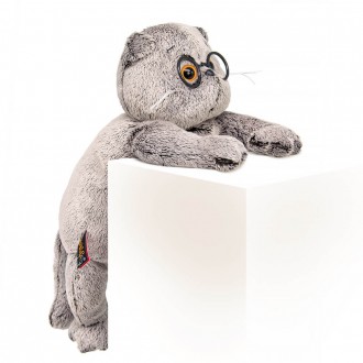 Кот Басик в очках (27 см)