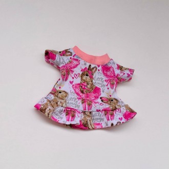 Платье трикотажное Зайки для Лили Baby