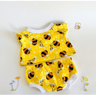 Пижама Пчелки для Басиков 30 см