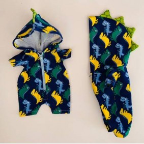 Кигуруми Дино для Басика 19-20 см