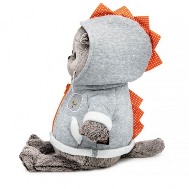 Кот Басик в толстовке Дракончик (30 см)