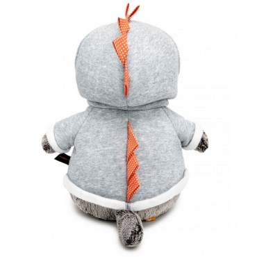 Кот Басик в толстовке Дракончик (30 см)