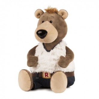 Мягкая игрушка «Медведь» в джинсах, 26 см