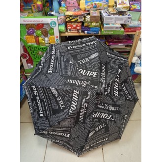Зонт подростковый "Газета" (75 см)