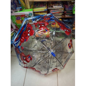 Зонт купол прозрачный "Человек Паук" (65 см)